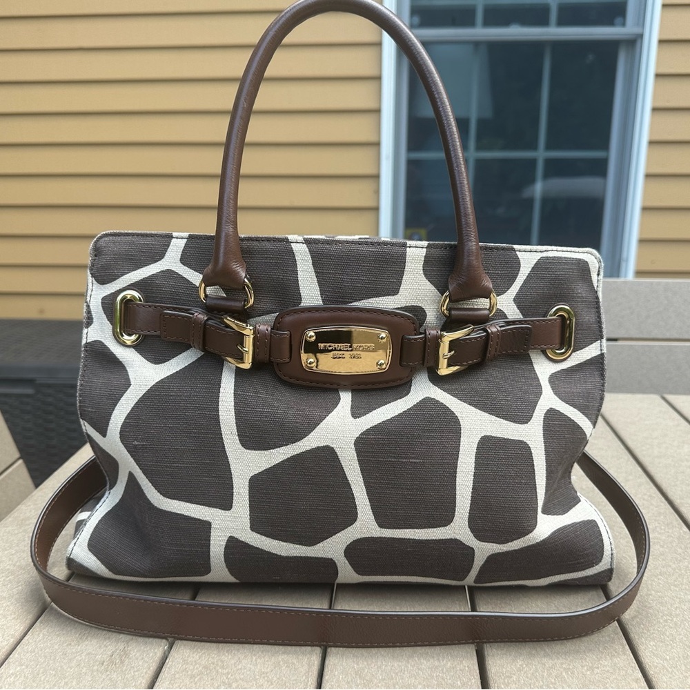 Michael Kors Giraffe Print Purse